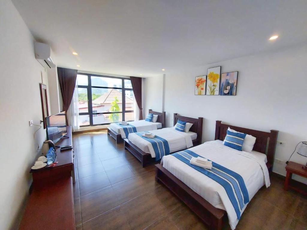 Vang Vieng Topview Hotel Eksteriør bilde