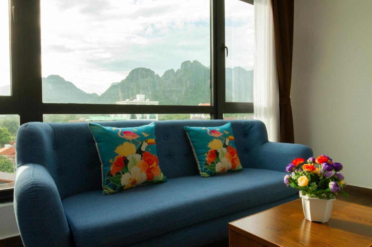 Vang Vieng Topview Hotel Eksteriør bilde