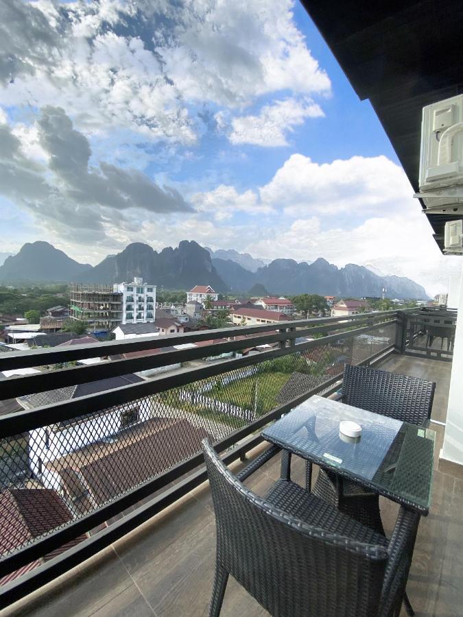 Vang Vieng Topview Hotel Eksteriør bilde